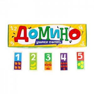 Заказать Домино IQ-ZABIAKA Учимся считать 2420299 в Спорткомплекте с доставкой и недорого!