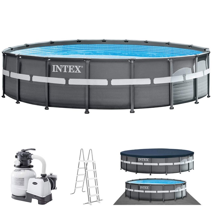 Каркасный бассейн intex ultra frame 26330. Бассейн Intex Ultra XTR. Бассейн Intex Ultra XTR frame 26330, 549х132 см. Intex Ultra XTR frame 26330. Каркасный бассейн Ultra frame 26326.