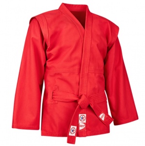 Заказать Куртка для самбо Green Hill  JUNIOR SSJ-10369 красный в Спорткомплекте с доставкой и недорого!