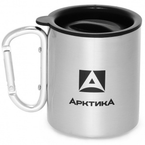 Термокружка Арктика 801-300К с карабином 300мл