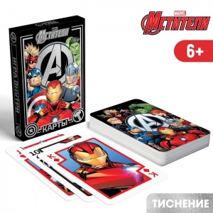 Заказать Карты игральные MARVEL Avengers Мстители 7847161 в Спорткомплекте с доставкой и недорого!