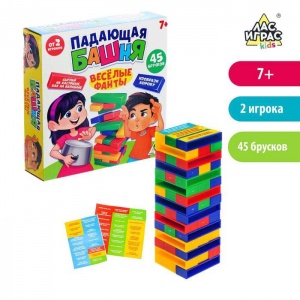 Заказать Игра ЛАС ИГРАС Падающая башня Весёлые фанты 3440818 в Спорткомплекте с доставкой и недорого! Заказать Игра ЛАС ИГРАС Падающая башня Весёлые фанты 3440818 в Спорткомплекте с доставкой и недорого!