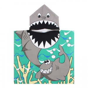 Заказать Полотенце-пончо Крошка Я Акулы 60*120см 10199465 в Спорткомплекте с доставкой и недорого!