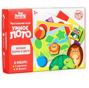 Заказать Лото Лесная мастерская 4276166 Изучаем форму и цвет в Спорткомплекте с доставкой и недорого!