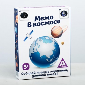 Заказать Настольная игра ЛАС ИГРАС Мемо В космосе 4224393 в Спорткомплекте с доставкой и недорого!