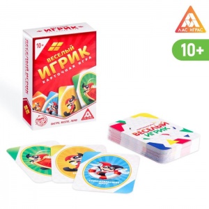 Заказать Карточная игра ЛАС ИГРАС Веселый игрик 2452432 в Спорткомплекте с доставкой и недорого!