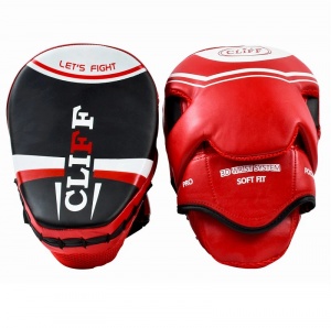 Заказать Лапа боксерская изогнутая Cliff 3D Wrist system ULI-3075 в Спорткомплекте с доставкой и недорого!
