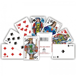 Заказать Карты игральные Атласные 10014 36шт в Спорткомплекте с доставкой и недорого!