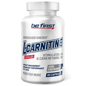 Заказать Спортивное питание Be First L-carnitine 90 капсул в Спорткомплекте с доставкой и недорого!
