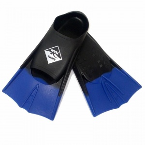 Заказать Ласты укороченные Swim Team TE-2737-2, черный/синий в Спорткомплекте с доставкой и недорого!