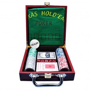 Заказать Игра настольная Казино 100 фишек в деревянном кейсе в Спорткомплекте с доставкой и недорого! Заказать Игра настольная Казино 100 фишек в деревянном кейсе в Спорткомплекте с доставкой и недорого!