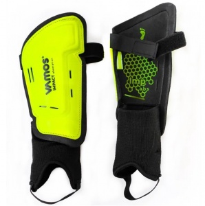 Щитки футбольные Vamos Impact с голеностопом