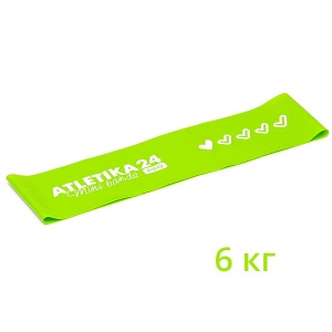 Заказать Эспандер петля Mini Band Atletika24 PRO AT107 6 кг в Спорткомплекте с доставкой и недорого!