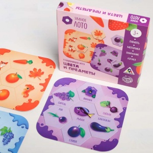 Заказать Умное лото ЛАС ИГРАС Цвета и предметы 4717433 в Спорткомплекте с доставкой и недорого! Заказать Умное лото ЛАС ИГРАС Цвета и предметы 4717433 в Спорткомплекте с доставкой и недорого!