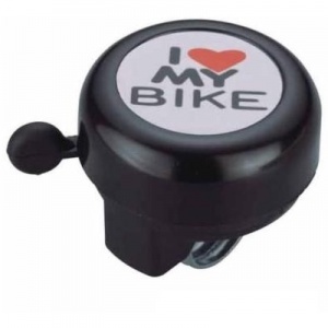 Заказать Звонок для велосипеда Nuvo I love my bike в Спорткомплекте с доставкой и недорого!