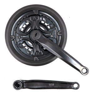 Заказать Шатун SAIGUAN DC-314SI с защитой SQR 170 мм 42х34х24T в Спорткомплекте с доставкой и недорого!