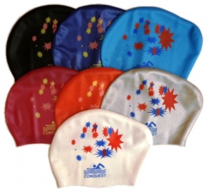 Заказать Силиконовая шапочка Conquest CS13 для длинных волос в Спорткомплекте с доставкой и недорого!