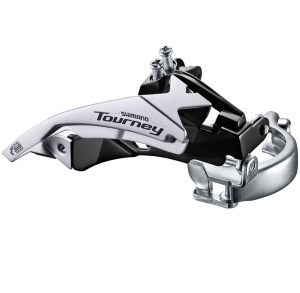 Заказать Переключатель передний Shimano Tourney FD-TY500 в Спорткомплекте с доставкой и недорого!