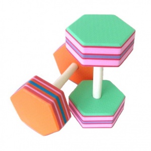 Заказать Аквагантели шестигранные, Дис в Спорткомплекте с доставкой и недорого!