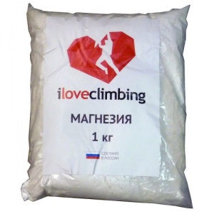 Заказать Магнезия в пакете IloveClimbingPRO 1 кг в Спорткомплекте с доставкой и недорого! Заказать Магнезия в пакете IloveClimbingPRO 1 кг в Спорткомплекте с доставкой и недорого!