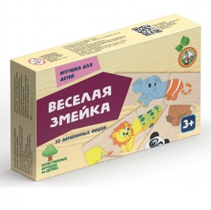 Заказать Домино деревянное Десятое Королевство Веселая змейка 00771 в Спорткомплекте с доставкой и недорого!