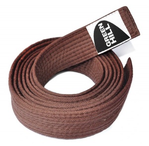 Заказать Пояс для кимоно Green Hill KBO-1014 коричневый в Спорткомплекте с доставкой и недорого! Заказать Пояс для кимоно Green Hill KBO-1014 коричневый в Спорткомплекте с доставкой и недорого!