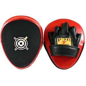 Заказать Лапа боксёрская загнутая РЭЙ-СПОРТ Л16И в Спорткомплекте с доставкой и недорого!