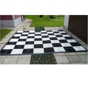 Доска гигантская пластиковая 3,3х3,3 м, Chess