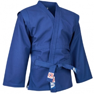 Заказать Куртка для самбо Green Hill  JUNIOR SSJ-10369 синий в Спорткомплекте с доставкой и недорого!